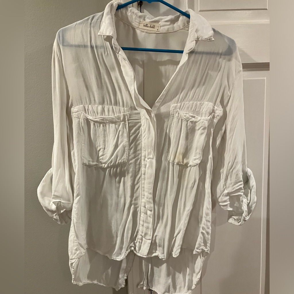Bella Dahl Split Hem Button Down